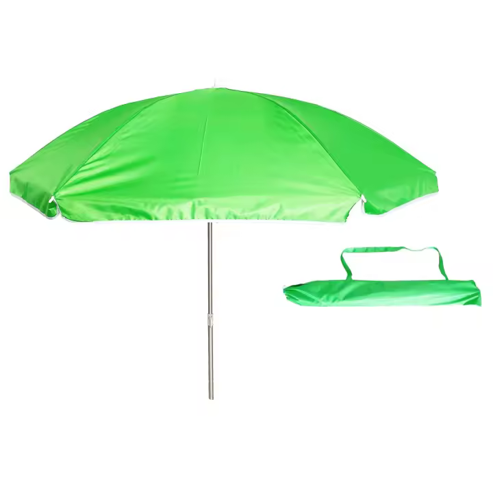 Sombrilla playa de Aluminio diámetro 140-160cm con Protección Solar UV50+ - 1