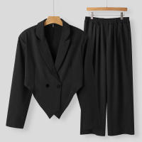 Conjunto De Hombre Para Primavera Y Otoño Con Pantalones Rectos De Manga Larga Y Traje Pequeño Ajustado Estilo Casual - details 22