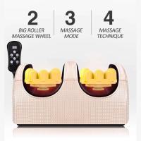 Masajeador De Pies Eléctrico Con Terapia Calefacción Shiatsu Rodillos Masajeador De Musculos Relajante Para Piernas Alivio De La Fatiga Equipo De Enfermería - details 3