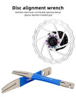 Llave De Corrección De Disco Para Bicicleta TOOPRE Herramienta De Mantenimiento Y Ajuste De Frenos De Disco Con Cepillo De Freno - details 0