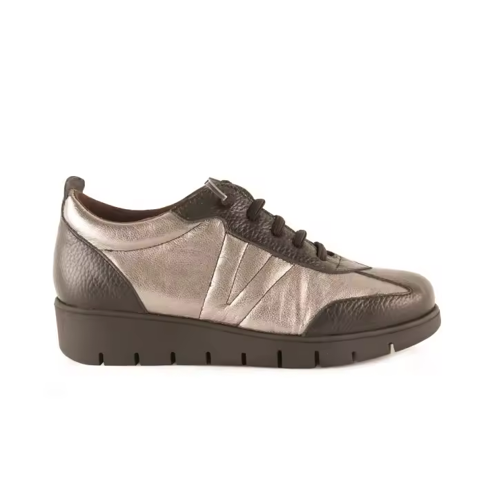 Zapatillas Casual de Piel marrón by Chamby Piel Piel y textil Textil, extraible, efecto memoria y antibacteriano - 1