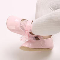 Zapatillas De Bebé Para Niñas Nuevas 0-18M Primera Marcha Casual Clásica Con Suela Suave Antideslizante Para Recién Nacidos - details 16