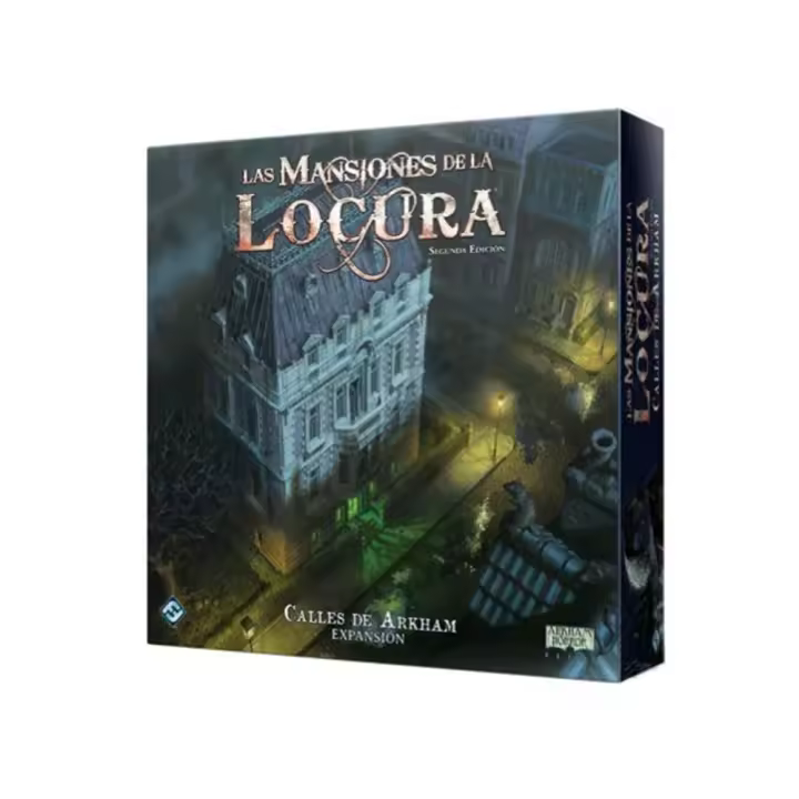 JUEGO DE MESA LAS MANSIONES DE LA LOCURA CALLES DE ARKHAM - Nuevo a estrenar - Asmodee - Juego de Tablero - 1