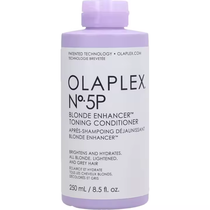 Olaplex Blonde Enhancer Toning Acondicionador Nº5P 250 ml – Acondicionador Matizante para Rubios, Fortalecedor y Neutralizador de Tonos Amarillos - 1