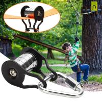Pulley De Acero Para Líneas De Deslizamiento Con 5 Rodillos Soporte De Carga Fuerte Equipo De Entrenamiento Sturdy Pulley - details 8