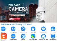 Cámara IP WiFi Inteligente Tuya 5MP 2.4G Mini Cámara De Seguridad PTZ Inalámbrica Para El Hogar Con Vigilancia CCTV Automática Audio Bidireccional - details 0