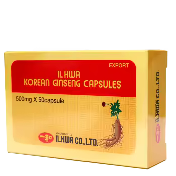 Tongil IL HWA Korean Ginseng 50 Cápsulas - Potencia Tu Bienestar con lo Mejor de la Naturaleza - 1