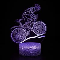 Lámpara De Noche LED USB Nighdn Para Bicicleta De Montaña Luz De Mesa Cambio De Color 16 Con Control Remoto Decoración De Habitación Regalo De Cumpleaños Para Niños Y Hombres - details 2