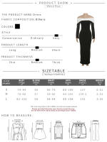 Vestido Bodycon Largo Elegante Para Mujer Con Pecho Abierto Y Volantes Estilo Casual De Otoño Con Patchwork Y Manga Larga Elástico - details 0