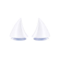 2pcs Accesorios Para Casco Con Orejas De Gato Universales Decoración De Estilo Motocicleta Y Coche Adhesivos De Orejas De Gato Lindas Para Mujeres - details 18
