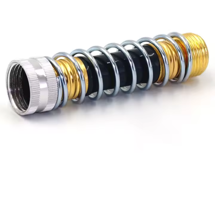 Conector de Tubo de Primavera Anti-Enrollamiento, Protector de Tubo de Jardín de 3/4 Pulgadas - 1