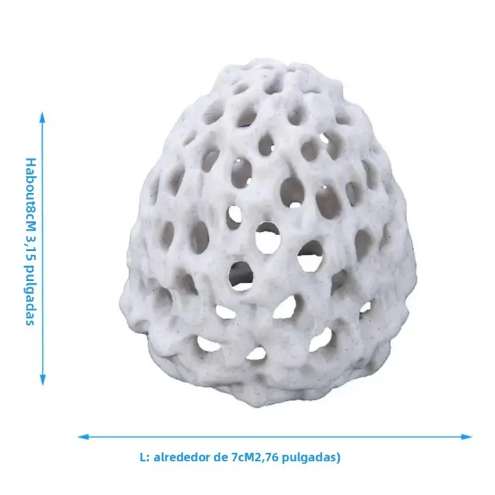 Cueva Miniatura Para Acuario Pequeño Hogar De Camarones Betta Escondite Para Peces Decoración Acuática Protector De Nidificación De Camarones - 1