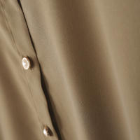 ZANZEA Camisa Elegante Para Mujer Con Manga Larga Y Forma De Lámpara Estilo Casual Con Botones Cuello En V Tunicas Sueltas Para Oficina - details 10