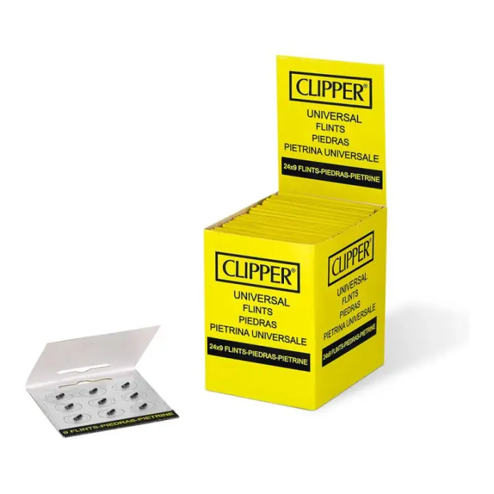 Blíster de 9 Piedras de Recambio Universales - Clipper (un blister) - 1