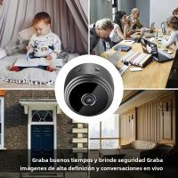 Cámara Mini WiFi A9 Grabadora De Video 1080P HD Wireless Monitoreo De Seguridad Para Bebés Y Mascotas Cámara Con Voz Para El Hogar Inteligente - details 3