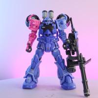 Tiger Zaku Serie Mecha DIY Personalización De Color Pack De Modelo De Artesanía De Acción Figura Coleccionable Regalo Juguete - details 4