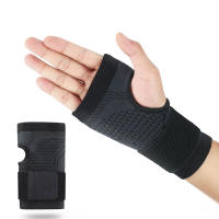 1PC Guantes De Palma Tejidos Para Levantamiento De Pesas Y Deportes Protección Respirables Con Fijación De Presión Accesorio Deportivo Universal De Nylon - details 3