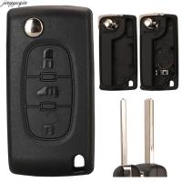 Carcasa De Llave Remota Jingyuqin Para Peugeot e-Expert Partner Citroen Berlingo Fiat Scudo 3 Botones Casco De Repuesto - details 3