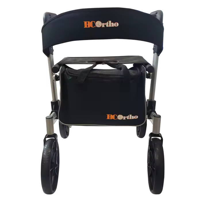 Andador de 4 ruedas BCOrtho - Tauro | Andador plegable para la mejora de movilidad y autonomía en personas mayores, ancianos o discapacitados - 1
