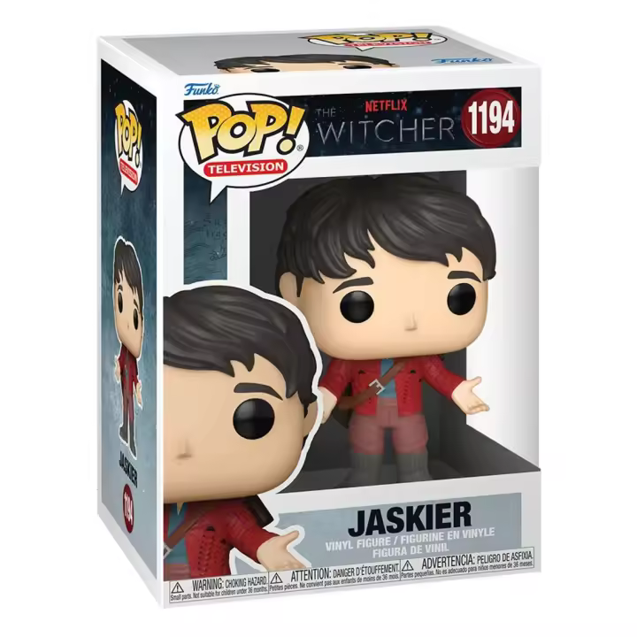 Funko Pop The Witcher Jaskier Nº1194 - Figura Coleccionable Vinilo 10cm - 1
