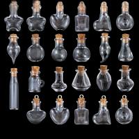 Botellas De Vidrio Mini Con Tapa De Tino 5/20/30 Piezas Para Decoración De Navidad Y Uso Multifuncional Contenedores De Tinción - details 0
