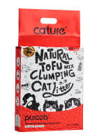 Arena para Gatos CATURE 7L Tofu Ecológico Vegetal Libre de Polvo - details 1