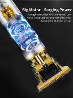 Afeitadora Recargable Para Hombres Corte De Pelo Vintage Barbería USB Carga Negra Dragón Tanyi ABS Adulto Eléctrico - details 6