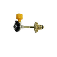 Adaptador De Recarga De Tanque De Gas 1Pc Conector Directo Para Butano Cilindro Ideal Para Picnics Al Aire Libre Material Metálico - details 6