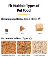 ROJECO Dispensador Inteligente De Alimentos Para Gatos Y Perros 3L Recargable Con WIFI Control Remoto Para Alimentación Automática - details 7