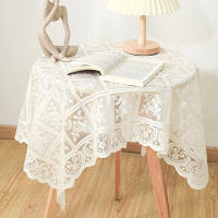 Mantel De Lantejuelas Bordadas Antiguas De Color Sólido Elegante Con Diseño De Flores Rectangular 100% Poliéster Para Uso En Hogar Fiesta Boda Y Banquete - details 2