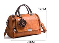 Bolsos bandolera Retro Para Mujer, bolsos de hombro escolares, bolsos bandolera retro estilo Boston - details 1