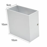 Lámpara De Pared LED COB 6W Dimmable 85-265V Blanco/ Negro Iluminación Moderna Para El Hogar Decoración De Interiores Lámpara Sconce Incluye Instalación En La Pared - details 1