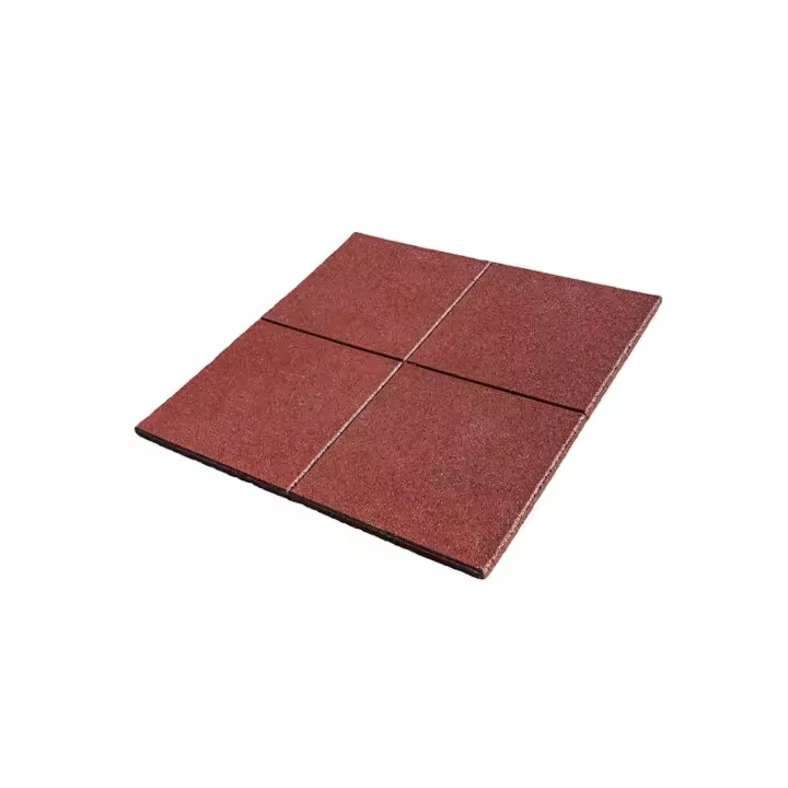 JARDIN202 - Loseta para Caballos Roja 20 mm- 50x50 cm - Metro cuadrado - 1