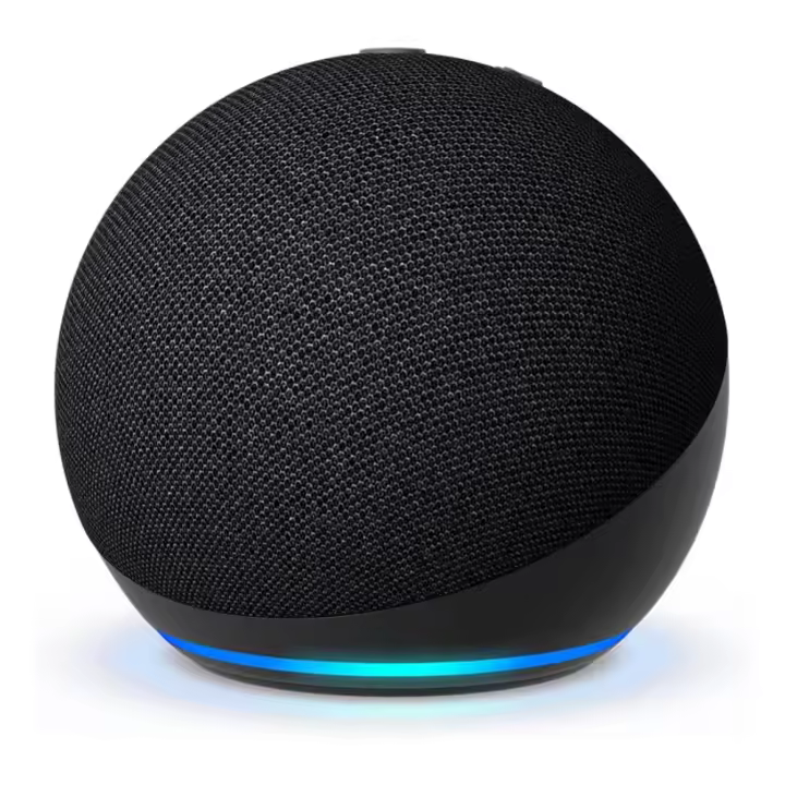 Echo Dot Amazon (5.ª generación), Altavoz inteligente wifi y Bluetooth con Alexa, con sonido más potente y de mayor amplitud, Antracita, Azul marino, Blanco - 1