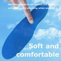 Almohadillas De Zapato Con Portador Oculto Para Airtag Cómodas Y Seguras Para Ancianos Y Niños Accesorio De Zapatilla Compatible Con AirTag Material PU Foam Color Azul - details 6