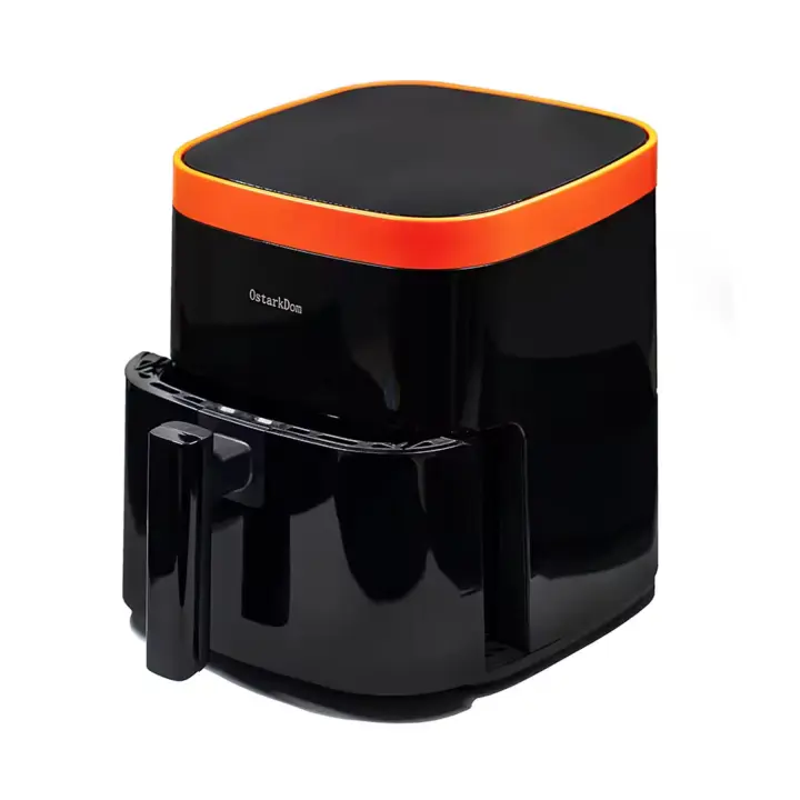 Freidora de aire sin Aceite 5L/6L Ostark Culinaria, Freidora de aire caliente, 5 L / 6 L, Regulable hasta 200 ° C, Temporizador 30 minutos, Apagado automático, 1400W/1500W - 1