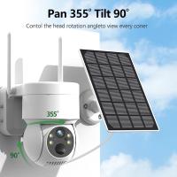 Cámara Solar Inalámbrica 2/4MP Con Batería De 7800mAh Detectores PIR Visión Nocturna HD 1080P PTZ Wifi CCTV Surveillance IP iCSee - details 1