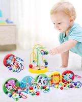 Juguete Educativo De Matemáticas Montessori Para Bebés Juguetes De Madera Para Niños Pista De Ratón En Forma De Circulo Con Cuentas Regalo Para Niños De 3-6 Años - details 4