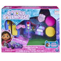 SPIN MASTER - LA CASA DE MUÑECAS DE GABBY - SALA DE JUEGOS DE CARLITA - Sala de Juegos felincreíble con el Coche de Juguete Carlita, 2 Accesorios, 2 Muebles y 2 Cajas Sorpresa - 6064149 - Juguetes Niños +3 años - details 2