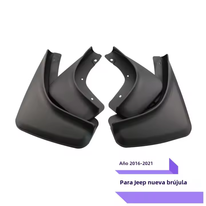4x Guardabarros Para Jeep Compass MK2 2016-2020 1.4T 2.4T Protección De Neumáticos Delantera Y Trasera Accesorios De Estilo Del Coche - 1