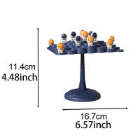 Juego De Mesa Interactivo Para Niños Astronautas Rana Tablero De Equilibrio Juguete De Construcción Divertido Para Fiestas Y Juegos De Familia - details 4