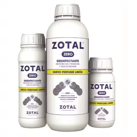 ZOTAL Zero desinfectante de Uso Doméstico e Industrial con Olor a Limón 250 ml - 1
