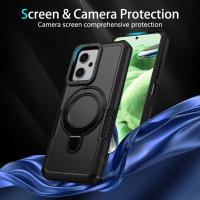 Funda De Teléfono Antichoque Para Xiaomi 11T pro Con Soporte O Y Protección De Lente Anti Huella Compatible Con 11 Lite X3 NFC - details 3