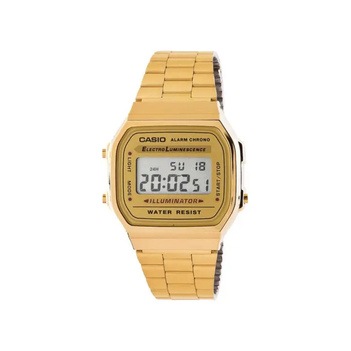 Casio Vintage A168WG-9EF - Reloj Dorado Unisexo - 1