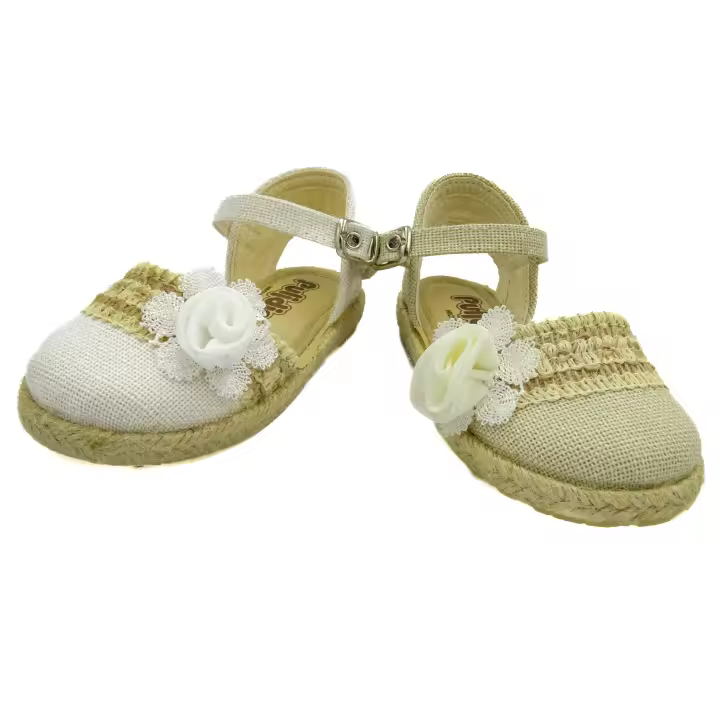 Esparteña De Niña Ideal Para Ceremonia - 1