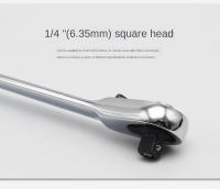 Llave De Eje Rápido Mini Doble Final 1/4 Pulgada 72 Dientes Herramienta De Reparación Manual Herramientas Multifuncionales De Carbono Llave De Torque Hexagonal - details 18