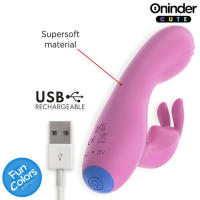 LOVE BUNNY VIBRADOR PUNTO G Y CLITORIS - APP MUNDIAL GRATUITA - ONINDER CUTE - details 1