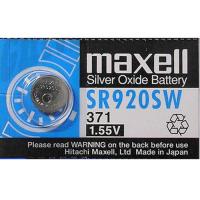 Banner - Pila maxell de boton oxido plata 371 SR920SW