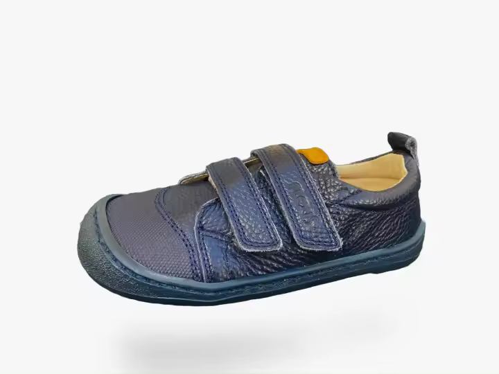 Zapato respetuoso barefoot Nens FlexiNens 9000-R Tucson Marino infantil.Suela fina de un grosor entre 3mm y 5mm. Tu peque tendrá un contacto prácticamente directo con el suelo - 1