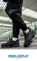 Zapatos De Seguridad Para Hombre Antipinchazos Indestructibles Con Punta De Acero Antideslizantes Y Antichoque Suela De Goma - details 22